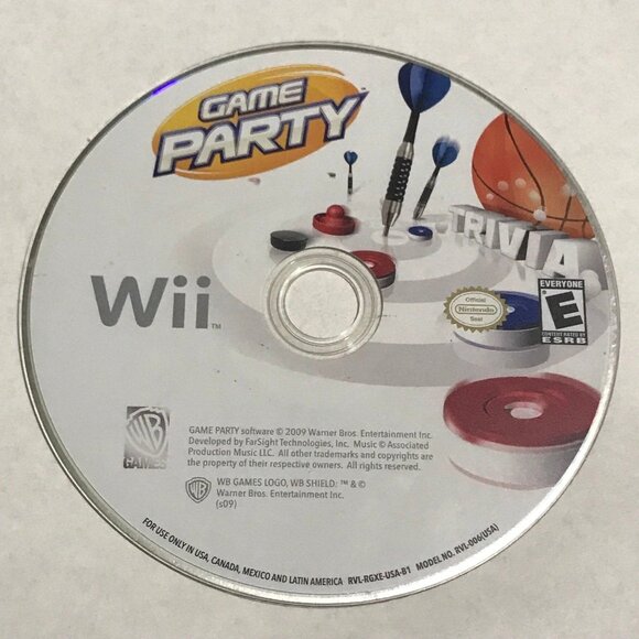 Game Party for Nintendo Wii - Picture 1 of 1